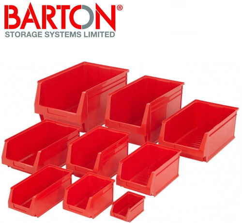 Red plastic parts - red,