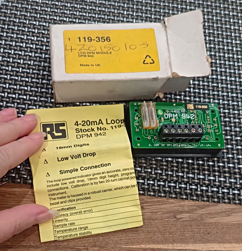 Lascar dpm 942 - 942, lcd