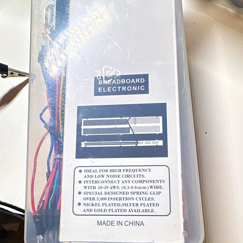 Breadboard electronic tie - breadboard,