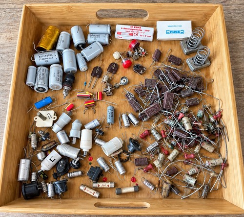 Vintage electronics parts job - vintage,
