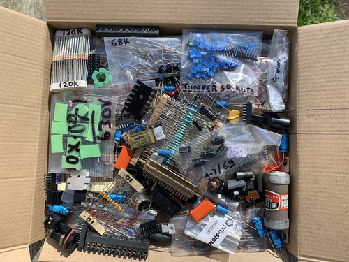 Vintage electronic components - vintage,