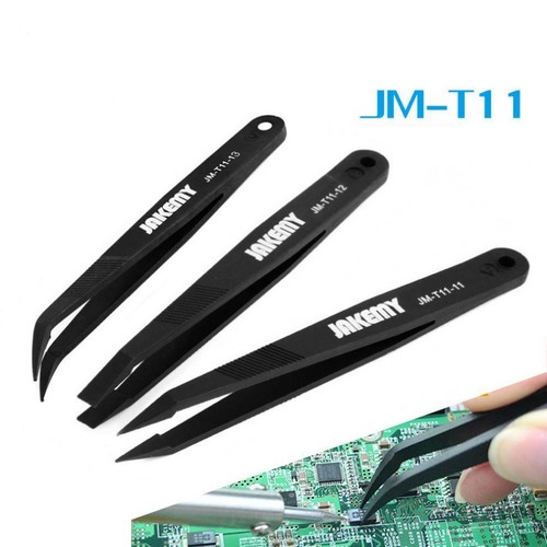 Tweezer anti static plastic - 3x,