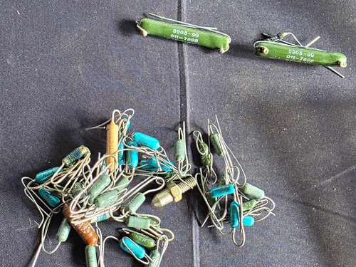Vintage resistors electronic - vintage,